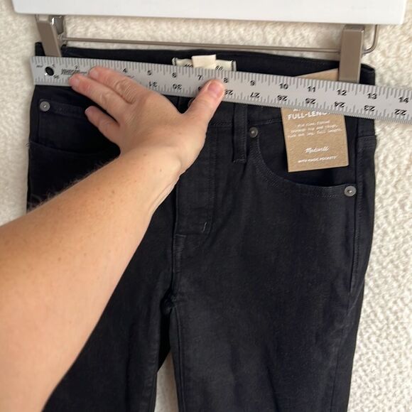 Madewell Kickout Full Length Jeans‎ Womens Size 23 Black - Picture 3 of 8